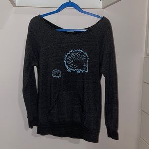 Hedgehog long sleeve shoulder drop